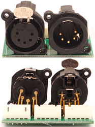 B06658B 5PIN XLR PCB FOR F-5, M-4