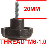 BRACKET KNOB FOR UV SPOT 670