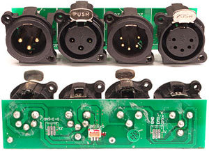 DMX PCB FOR SIXPAR 100