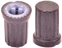 KNOB 6MM D SHAFT P401 NO INDICATOR