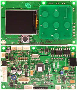 DISPLAY PCB W/TOUCH PCB FOR ACL 360I