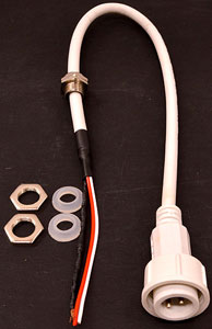 WHITE OUTPUT CABLE FOR SIXPAR 200/300WMG