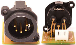 SOI 5PIN XLR IN PCB FOR UV WASH 200