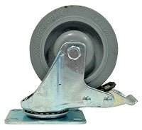 OLD SMALL 4INCH WHEEL WITH BRAKE FOR CRI