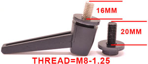 BRACKET KNOB SET FOR S-100II, S-100X, S-