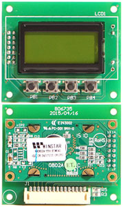 B06735 DISPLAY PCB FOR Z-380