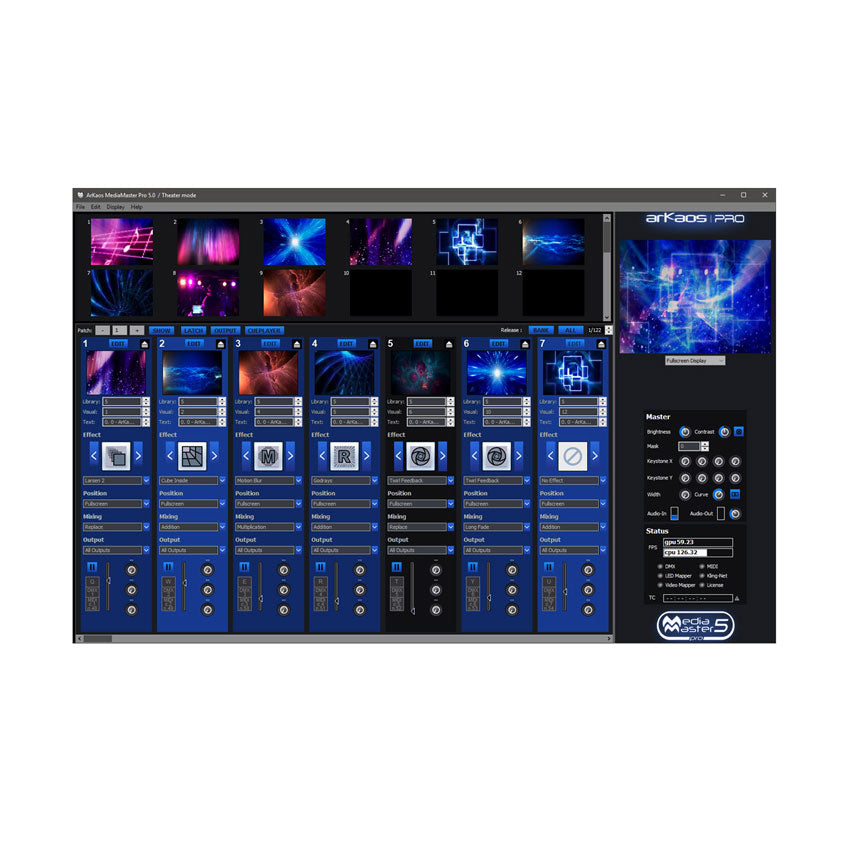 その他 Arkaos pro media master5 ArKaos Media Master Pro 5 (Backup Boxed)