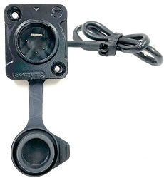 5PIN MALE DMX SOCKET FOR MAGMA FOG 1500