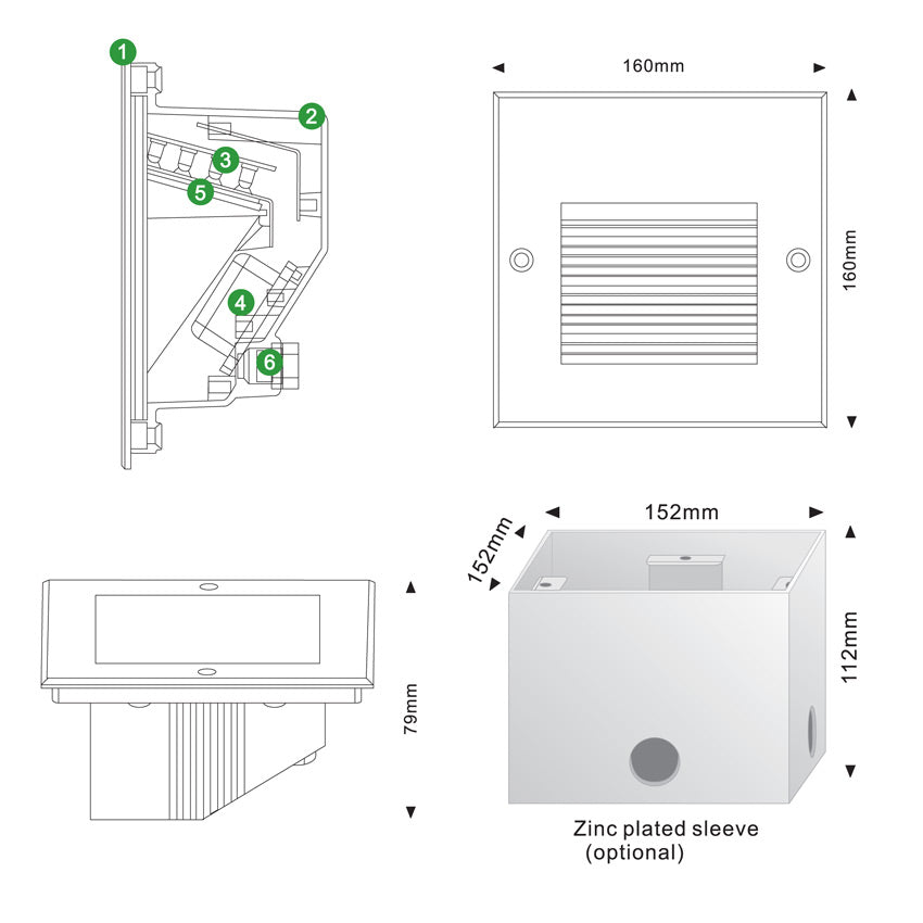 ELAR 1G01 WALL LIGHT