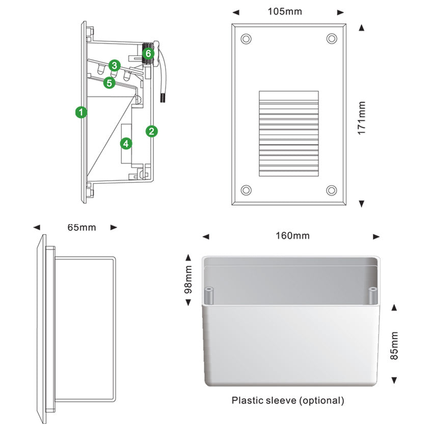ELAR 1I02 WALL LIGHT