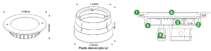 ELAR 4Z02 UNDERWATER LIGHT