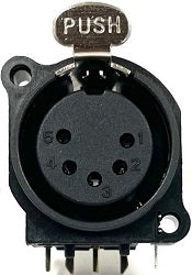 5PIN XLR FEMALE CONNECTOR FOR DMX10-5,EN