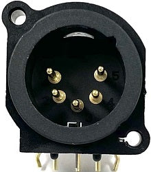 5PIN XLR MALE CONNECTOR FOR DMX10-5,RDMX