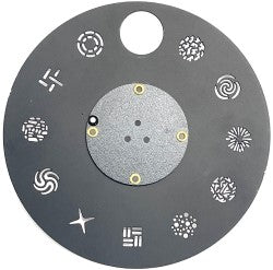FIXED GOBO WHEEL ASSEMBLY FOR FUZE PFX