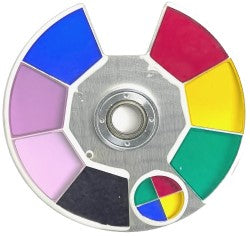 COLOR WHEEL ASSEMBLY FOR FUZE PFX