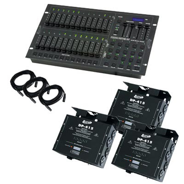ELATION DP-415 ×2 Amazon.com: Elation compact dimmer/switch pack 500 watts max