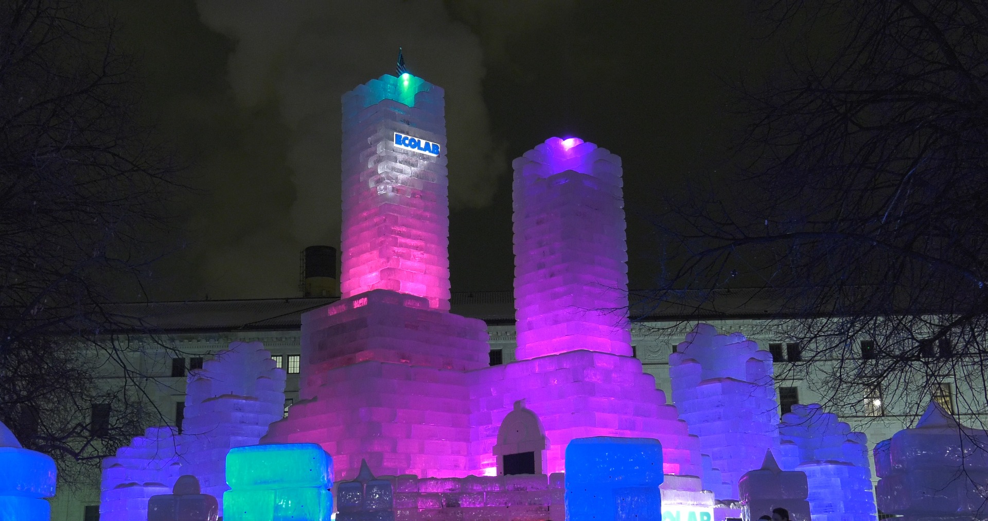 Showcore and Elation IP65 Fixtures Shine under Frigid Conditions of St. Paul Winter Carnival Gallery Image 15 