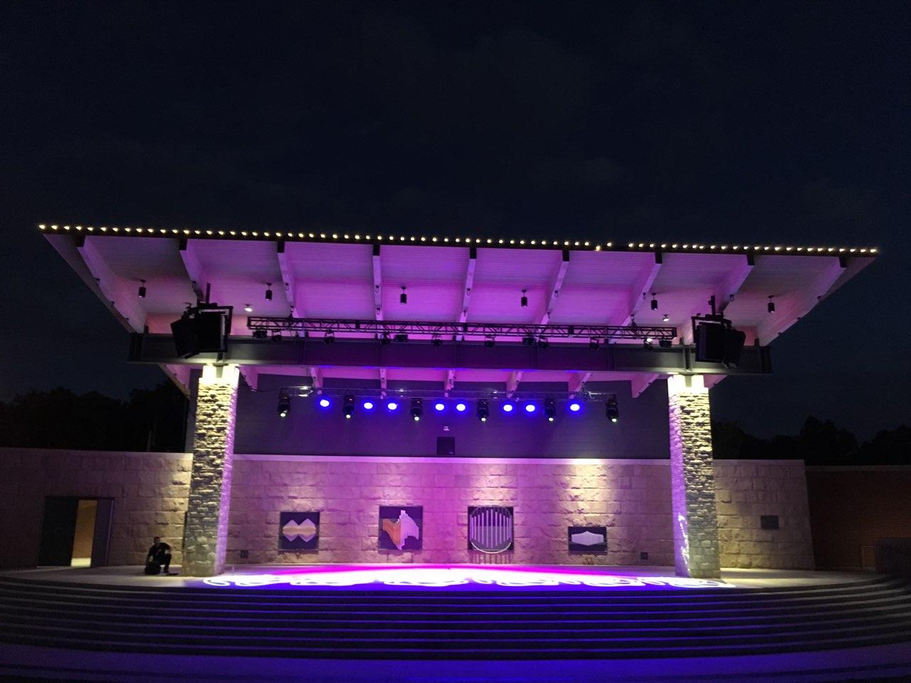 Weatherproof Elation Lighting for Federal Hill Commons Amphitheater in IndianaGallery Image federal hill commons 2 