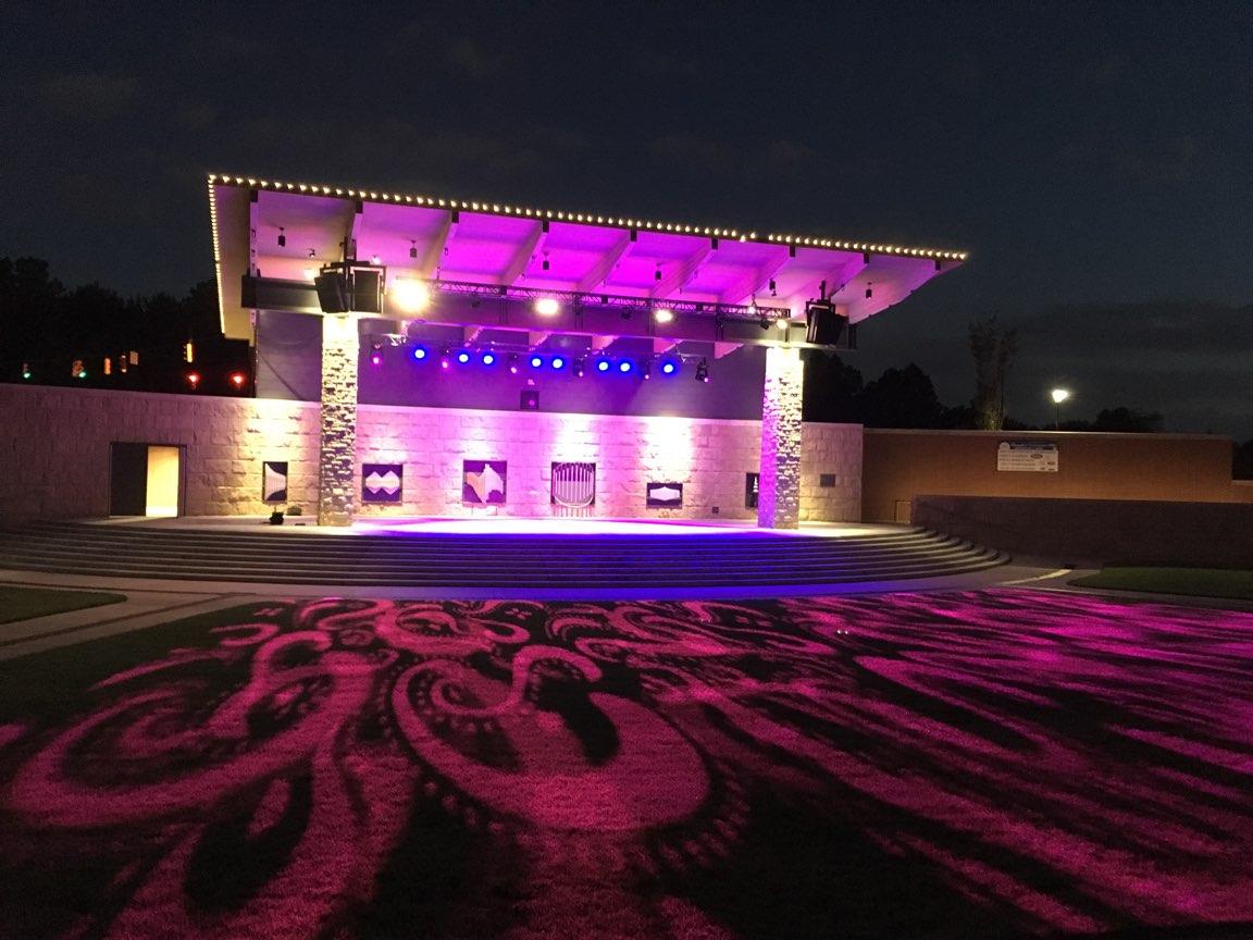 Weatherproof Elation Lighting for Federal Hill Commons Amphitheater in IndianaGallery Image federal hill commons 4 