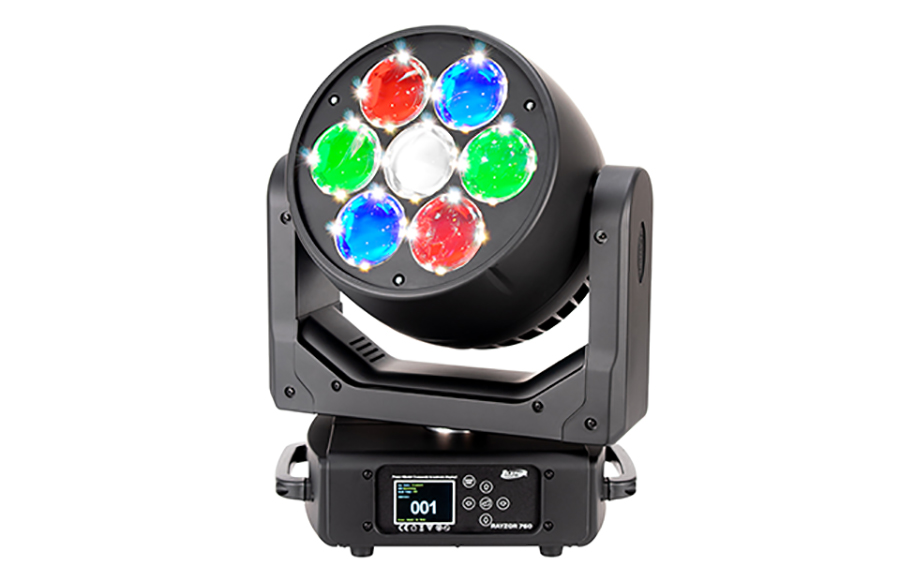 Elation Introduces RAYZOR 760™ with SparkLED™ Technology Gallery Image rayzor760 900 