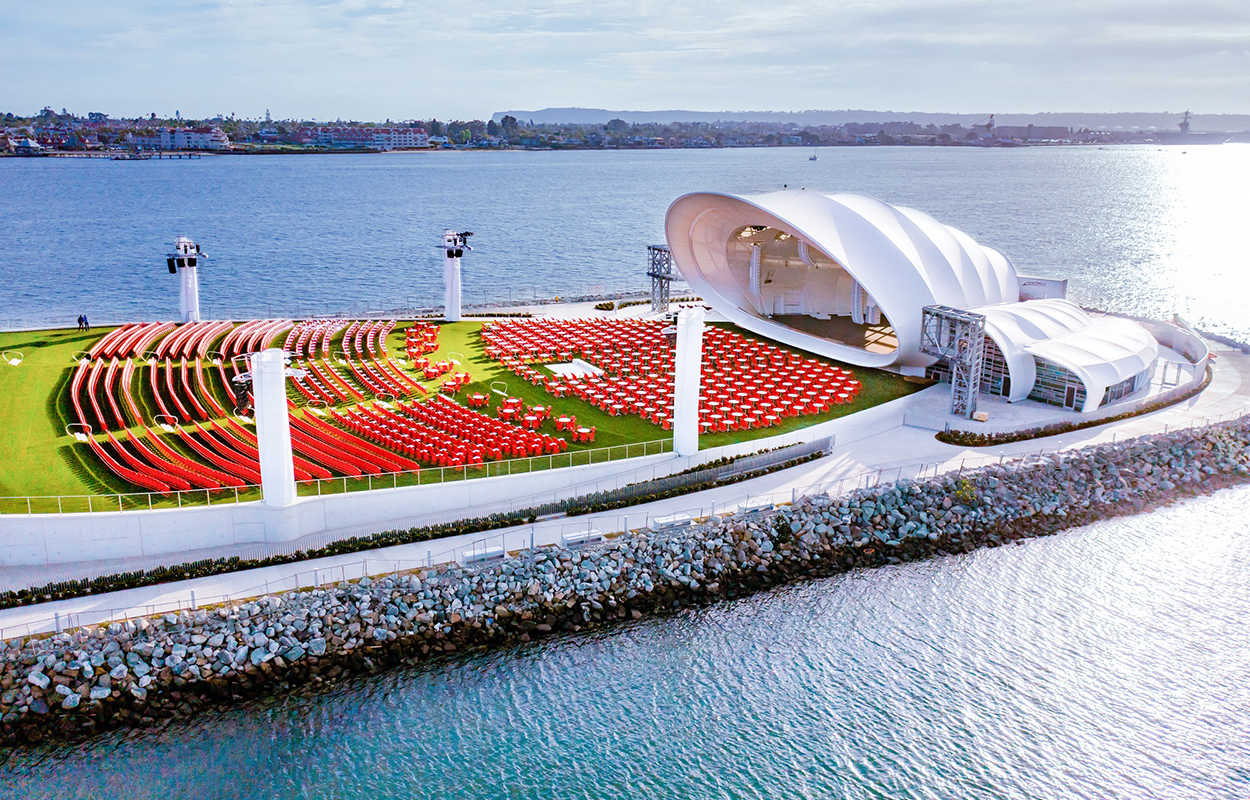 San Diego Symphony’s premier new outdoor venue opens with state-of-the-art Elation lighting systemGallery Image the rady shell photo courtesy san diego symphony t 