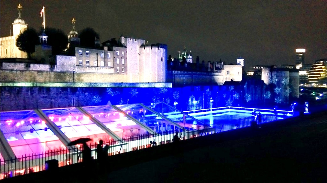 Elation LED Solutions for Ice Rink at Historic Tower of LondonGallery Image tower of london ice rink 3 