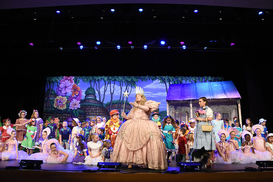 Indiana’s New Albany High School Debuts Elation Rig on “The Wizard of Oz” Gallery Image wizardofoz newalbanyhs 4 900 