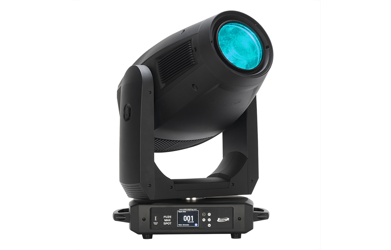 Elation Proteus™, Fuze™ and KL™ series premieres set for InfoComm 2022Gallery Image fuze 20max 20spot cyan 1  